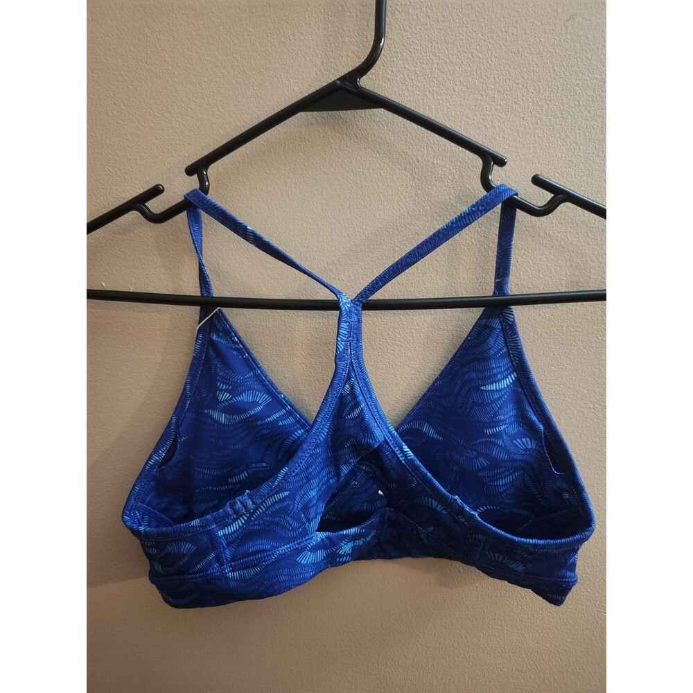 Patagonia Cross Beta Sports Bra Athletic Cobalt Blue Size M NWT - Picture 4 of 6
